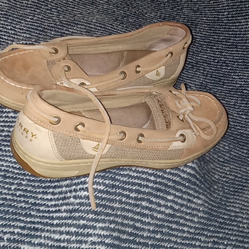 Womens 8.5 (M) Sperry Topsiders euc